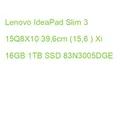 Lenovo IdeaPad Slim 3 15Q8X10 39,6cm (15,6 ) Xi 16GB 1TB SSD 83N3005DGE