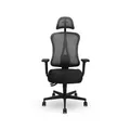 Drehstuhl Bürostuhl Living Chairs 3D Office Pro schwarz NEUWARE
