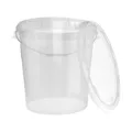 Eimer mit Deckel 30l Hobbock transparent Kunststoff lebensmittelecht luftdicht