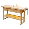 HOLZ WERKBANK WERKTISCH 4 SCHUBLADEN ARBEITSTISCH HOLZMANN WB162L
