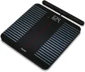BEURER Körper-Analyse-Waage BF 990 Diagnosewaage zur Ganzkörperanalyse, 180 kg, App-Verbindung, Mit Handsensoren und App-Anbindung via WIFI/Bluetooth, 25 Messwerte