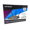 NETGEAR AC1900 Dual Band 600 + 1300 Mbps WLAN VDSL/ADSL Router Telefonleitungsve