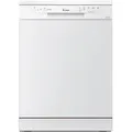 KKT KOLBE Geschirrspüler Freistehend | 60cm | Weiß | AquaStop | Oberkorb höhenverstellbar | Besteckkorb | 5 Programme | 12 Maßgedecke | Zeitvor... - Weiß