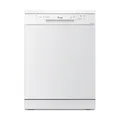 Geschirrspüler Spülmaschine freistehend 60cm weiß 12 Maßgedecke 5 Programme