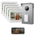 GOLIATH Basic Line Türklingel & Türsprechanlage mit Kamera für [MEHRFAMILIENHAUS] mit Smartphone App - Klingel mit Kamera & Monitor - Doorbell Camera - Video Sprech - & Gegensprechanlage mit Türöffner