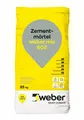 (0,66 €/kg) 25 kg Zementmörtel weber.mix 602 naturgrau Trockenmörtel