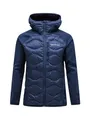 Peak Performance Herren Helium Down Hybrid Hoodie Jacke, blue shadow, L