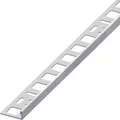 alfer Winkelprofil 1 m, 10 x 21 mm EdelStahl gebürstet edelstahl gebürstet