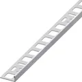 alfer Winkelprofil 1 m, 10 x 21 mm EdelStahl gebürstet edelstahl gebürstet