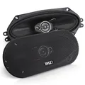 2 PYLE PL410BK Lautsprecher Koaxial A 3 Vie 10 X 25 CM 300 Watt Max Auto Car