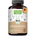 Ashwagandha Kapseln 270st,  Hochdosiert, Ashwagandha Wurzel Pulver, RAIBU