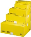 Smartbox Pro Versandkarton Versandkarton MAILBOX S 255x185x85mm gelb/anthrazit.