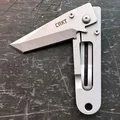 CRKT K.I.S.S. – Schlankes Taschenmesser mit Tanto-Klinge und Tip-Up Clip