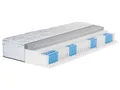 BeCo 7-Zonen Boxspring-Matratze Royal Flex KS mit abnehmbarem Komfortschaum-Topper (H2, 100 x 200 cm)