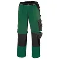 teXXor® Bundhose 2in1, 320g/m2 CANVAS, Cordura, grün 8353 , 1 Stück, Größe: 60