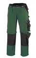 teXXor 2-in-1 Arbeitsbundhose Canvas 320 mit Cordura, 20-008355-60,Grün( Green/Black) ,60