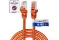 HB-DIGITAL Patchkabel CAT.7 Rohkabel LAN Kabel Cat7 S/FTP PiMF LSZH Netzwerkkabel, Netzwerkstecker, RJ-45 (500 cm), Kontaktoberfläche: Pins Vergoldet 50µ