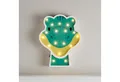 Lights4fun LED Wandleuchte Dino Wandlampe Kinderzimmer