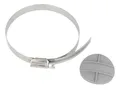 Airfit GmbH & Co. KG Ablaufrohr Reparaturstopfen für Abflussrohre mit Edelstahl-Schlauchschelle, DN 110