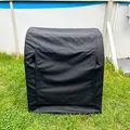nobellgo Einhausung für Sandfilteranlage, Poolpumpe, Poolfilter, Abdeckung, hochwertig und witterungsbeständig