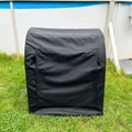 Einhausung für Sandfilteranlage, Poolpumpe, Poolfilter, Abdeckung, hochwertig