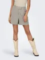 ONLY Shorts ONLLINDA – Shorts mit hoher Taille und weitem Beinschnitt Materialmix, High Waist