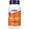 Now Foods Folic Acid 800mcg + B-12 25mcg (250 Tabletten)