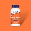 NOW Foods, Folsäure, 800 mcg, 250 Tabletten