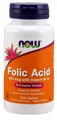 Folsäure mit Vitamin B12, 800mcg - 250 Tabletten