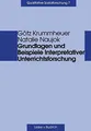 Grundlagen und Beispiel Interpretativer Buch Leske + Budrich Verlag