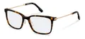 Rodenstock Brillengestell (Model R8032) für Herren, Quadratisch, gefertigt aus Acetate (inklusive Brillenetui)