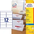 AVERY Zweckform Inkjet Adress Etiketten 99,1 x 42,3 mm weiß 300 Etiketten