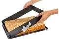 Springform eckig Zenker Blechkuchen 42x29x7cm Antihaft Emaille Schwarz 7022
