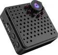 ZELURXX 1080P WLAN Überwachungskamera Innen, kabellos, Infrarot Nachtsicht, Bewegungserkennung, Magnetbefestigung, 150° Weitwinkel