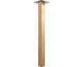 Tischbein Melta vierkant 50 x 720 mm buche