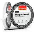 Gauder Magnetband sehr stark, schwarz, stark selbstklebend, 2mm Stärke, 20 mm x 3 m
