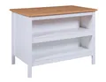 Inter Link Sideboard Julina Sideboard Küchen-Ø, 2 Ablagen weiß, Artisan