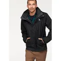 3-in-1-Funktionsjacke THE NORTH FACE "EVOLVE II TRICLIMATE", Herren, Gr. L (52/54), schwarz, Web, Obermaterial: 100% Polyester. Futter: 100% Polyester, unifarben, sportlich, hüftlang, Langarm, Jacken, Winterjacke Wasserdicht & Windabweisend & Atmungsaktiv