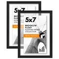 Schwebender AluminiumBilderrahmen, 12,7 x 17,8 cm, Schwarz, Verwendung als 12...