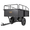 VEVOR Kippanhänger 680kg Aufsitzmäher Rasentraktor Kippbar ATV UTV Anhänger