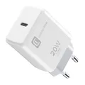 Cellularline | Netzwerk-Ladegerät | 20-W-USB-C-Netzladegerät zum Laden mit der maximalen Geschwindigkeit von iPhone 8 und höher