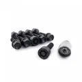 RADSCHRAUBEN KUGELBUND UNBEWEGLICH SCHWARZ SET M14X1,5 SCHAFTLÄNGE SW /