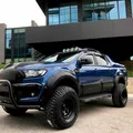 Kotflügelverbreiterungen kompatibel mit FORD Ranger T6 T7 T8 2012 bis 2022 4 Tlg mit ABE TÜV