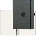 Dingbats Notizbuch D5006GY Wildlife, grau, A5, Hardcover, mit Kunstledereinband, 96 Blatt, blanko