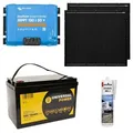 a-TroniX Solaranlage Wohnmobil 440W mit 120Ah Batterie und Victron MPPT Laderegl...
