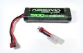 ABSIMA GREENHORN NIMH AKKU 7,2V 5100mAh MIT TAMIYA & T STECKER FÜR TAMIYA HSP