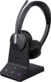 Yealink Headset WH64 Dual Teams On Ear Headset Schwarz