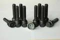 H&R Radschrauben-Set Kugel Kopf schwarz D=28 mm M14 x 1,5x51 mm SW19 B1455107SET