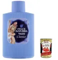 3x PAGLIERI Felce Azzurra Talco Classico Talkum 200g dose+Italian Polpa 400g