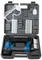 Scheppach Druckluftpistole 2in1 Klammer & Nagelpistole | Nägel bis 50mm, Klammern bis 40mm, Luftbedarf/Schuss 1,5L | Druck 8,3bar, 360° Abluft | mit Koffer, 1000 Nägel, 1000 Klammern & Schutzbrille